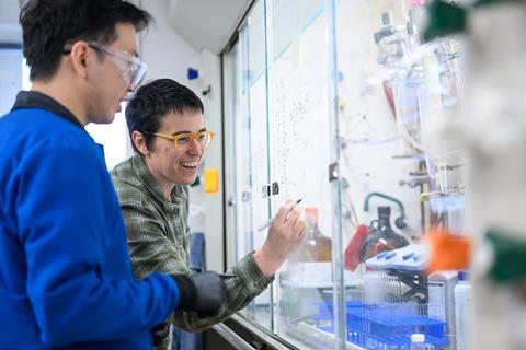 Using light to push stereochemistry uphill
