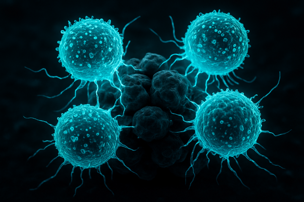Scientists supercharge natural killer cells to fight aggressive cancers