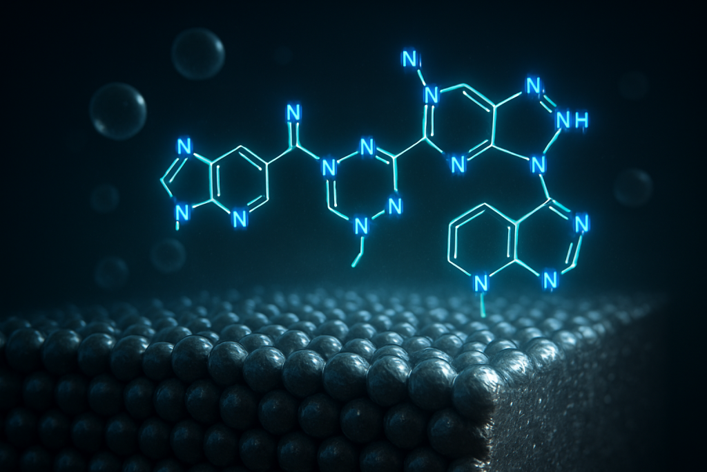 Water-soluble triazolylpurine derivatives as corrosion inhibitors for mild steel in 1 M HCl solution