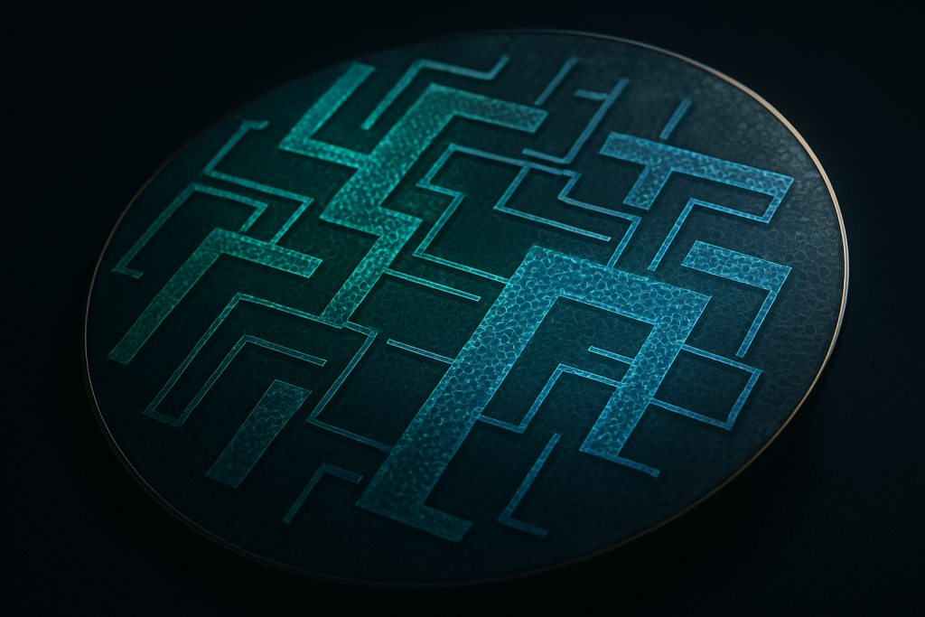Monolithic integration of p- and n-type doped 2D WSe2 for wafer-scale complementary logic circuits