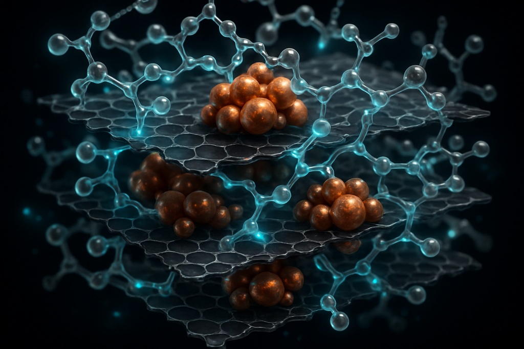 DFT study on tunable electronic and adsorption properties of poly(vinyl alcohol)/copper oxide/graphene oxide hybrid nanostructures