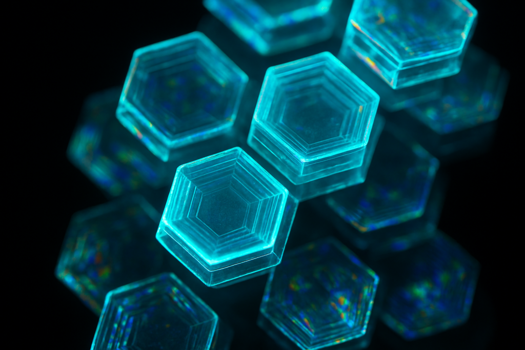 Multi-functional photonic crystals of modular nanosheets