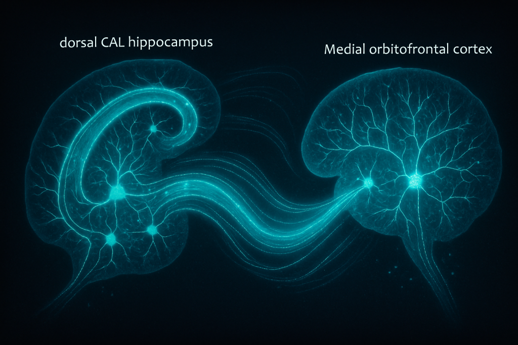Brain regions team up to help animals adapt their goals