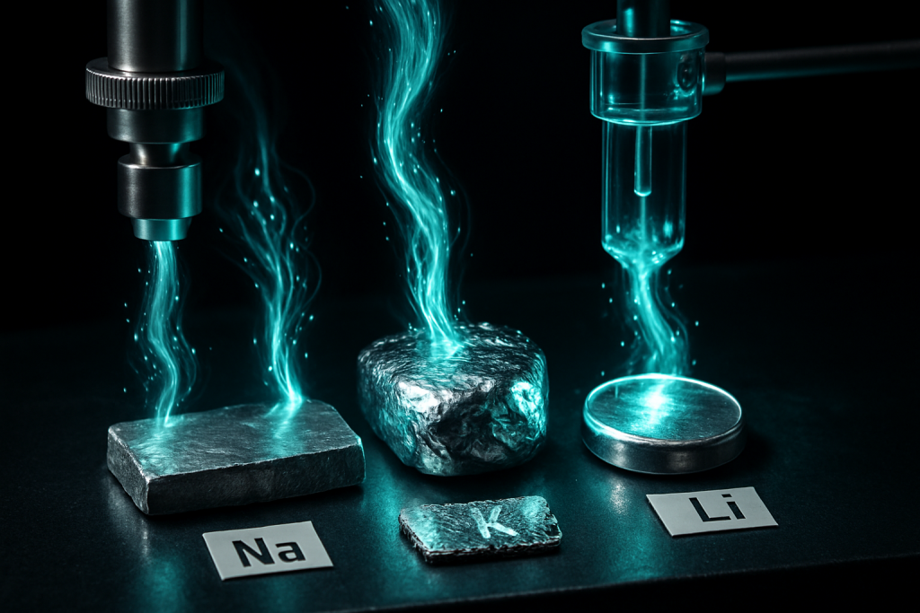 Scientists harvest electricity from alkali metals at room temperature