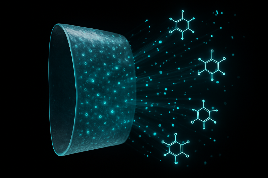 Flexible silicone films deliver cancer drug over extended time periods