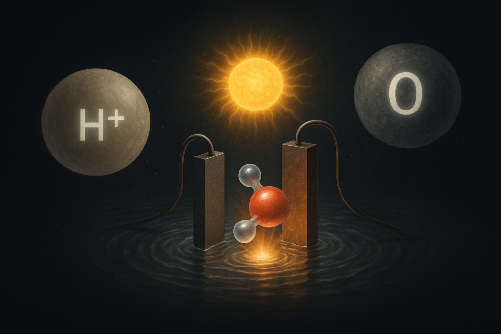 [ASAP] Water-Formation-Energy-Driven Electrochemical Process Modulation