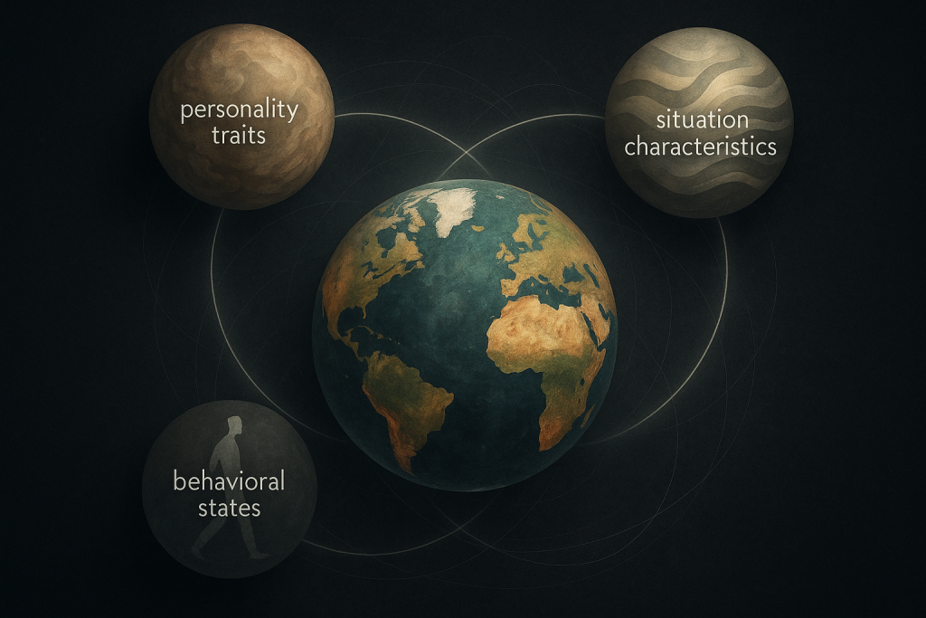 Cultural differences in the Personality Triad: The interplay of personality traits, situation characteristics, and behavioral states around the world.