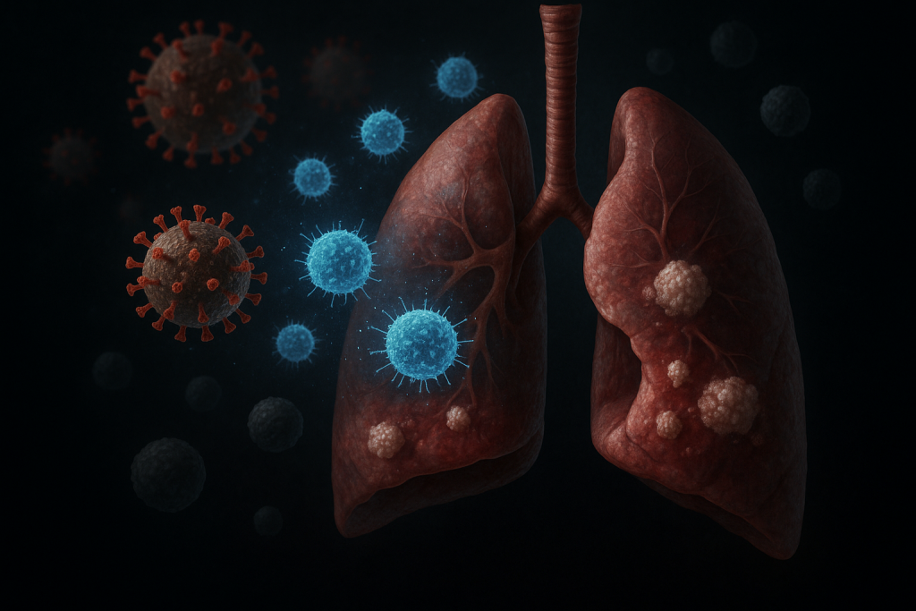 Type I interferons induced upon respiratory viral infection impair lung metastatic initiation