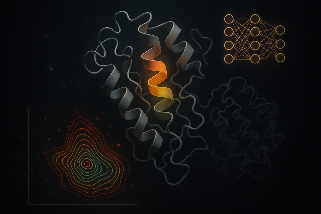 Making invisible excited-state structures of pro-interleukin-18 visible by combining NMR and machine learning