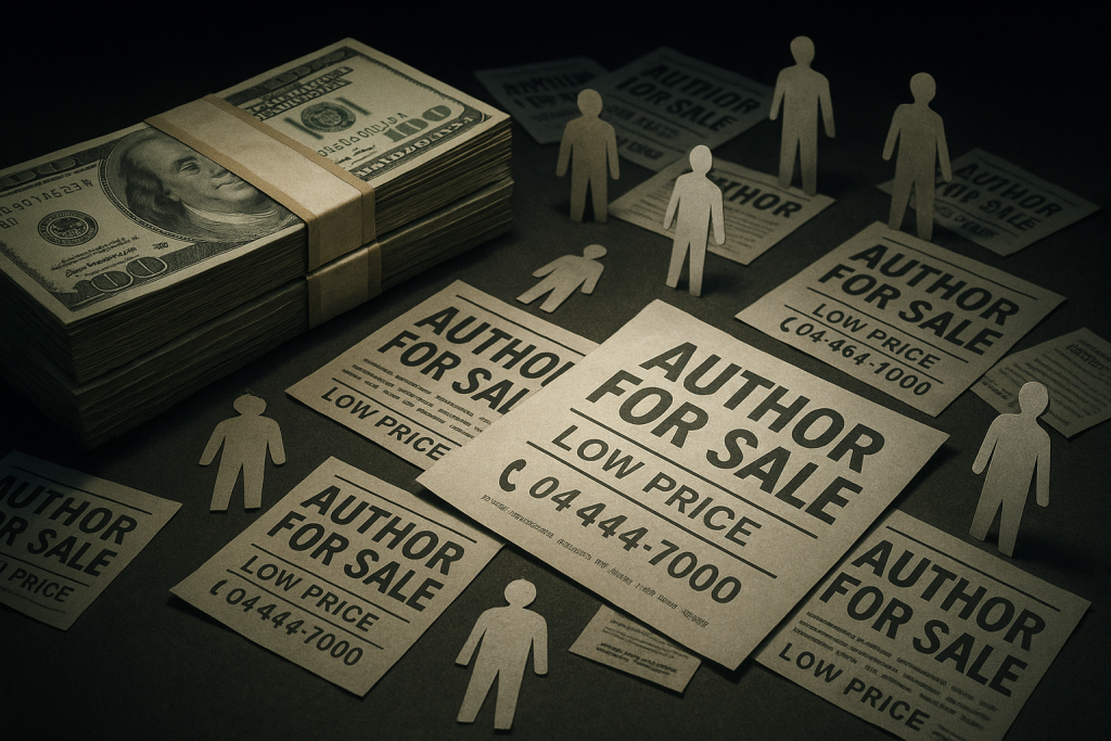 Thousands of shady ads sell paper authorship for cash, large-scale investigation finds