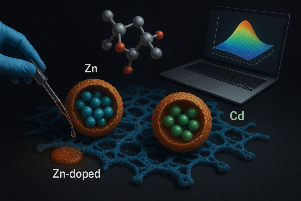 Synergistic experimental and computational study of Zn and Cd doped PEDOT: PSS/MgO nanocomposites for enhanced supercapacitor performance