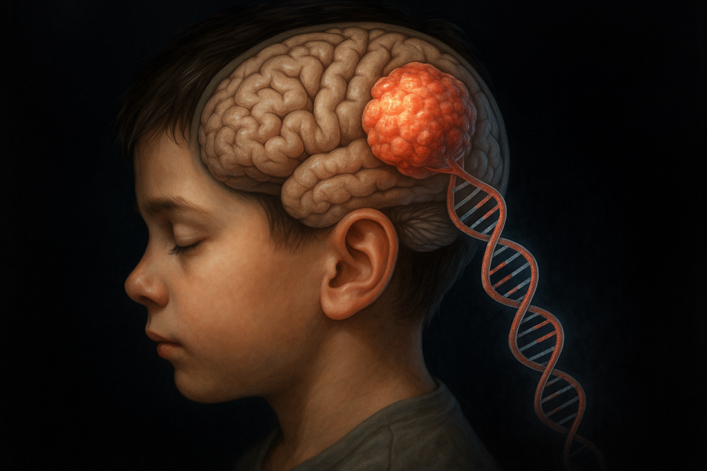 Boy’s brain tumor tied to gene therapy