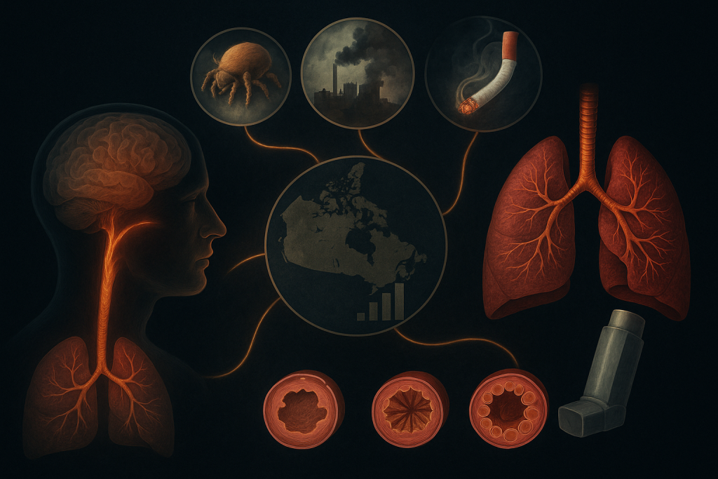 Development of an asthma policy model for Canada: Lifetime Exposures and Asthma outcomes Projection