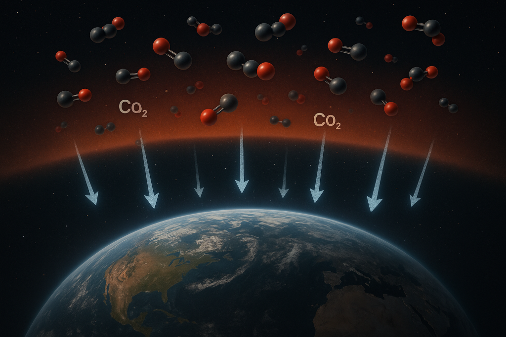 Scientists discover the strange way CO2 cools part of Earth’s atmosphere