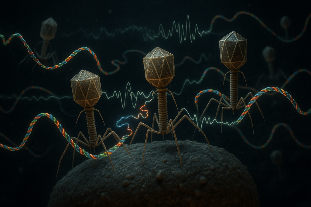 Scrambled signals: Bacterial viruses engage in information warfare