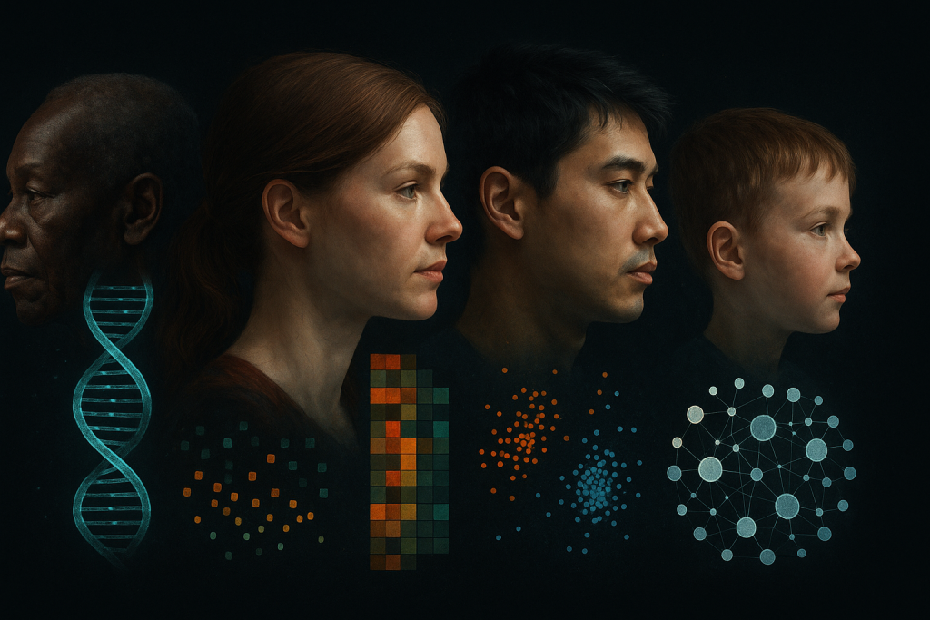 A comparison of deep multiomics profiles across ethnicity, geography, and age
