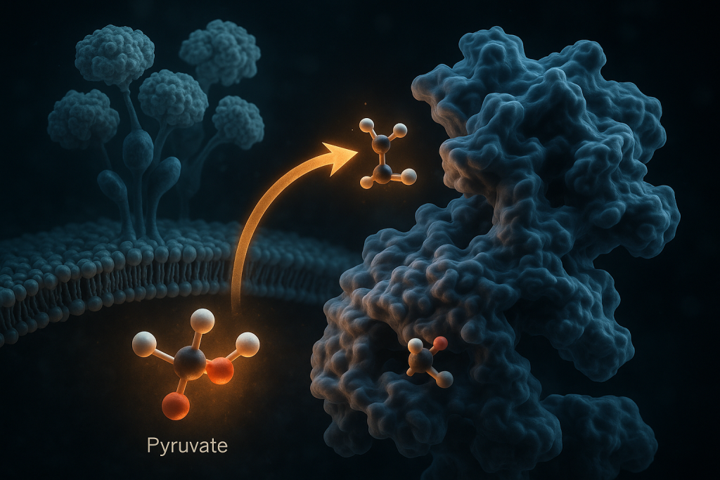 Pyruvate is a natural suppressor of interferon signaling by inducing STAT1 protein pyruvylation