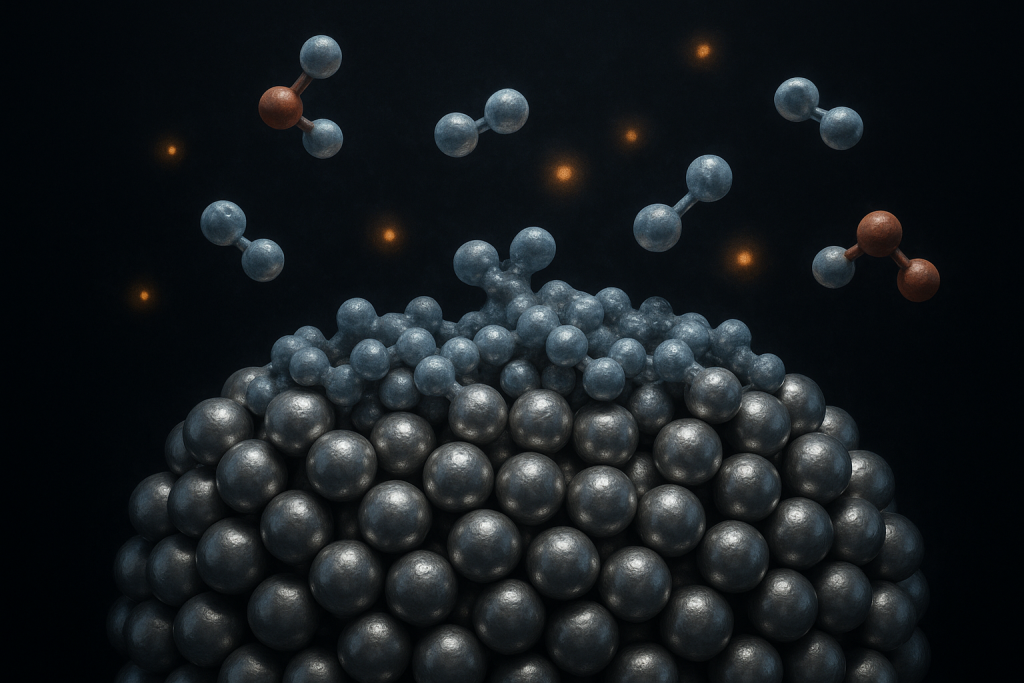 Platinum oxide formation under oxygen evolution reaction conditions