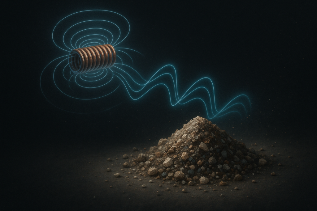 A new electromagnetic method for analyzing urban road dust
