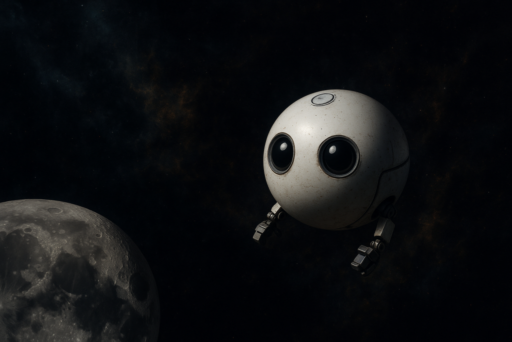 Meet LEV-2, a baseball-sized and absurdly cute moon robot