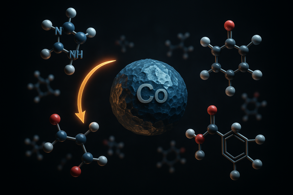 Cobalt Catalyst Streamlines Production of Key Drug Building Blocks