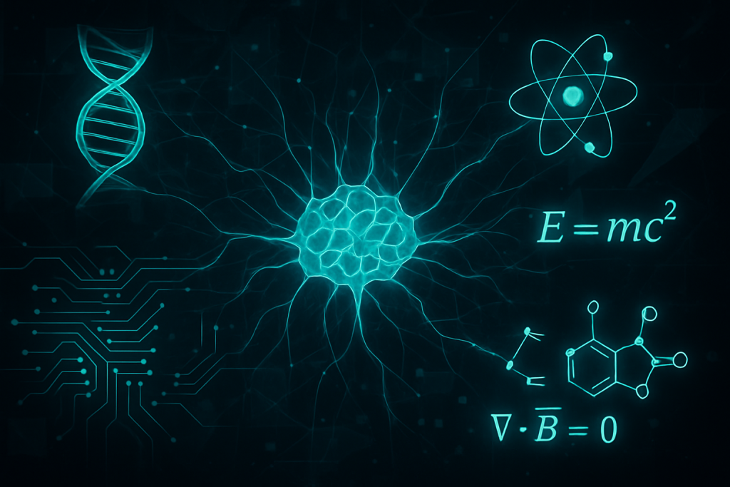 How AI Decision-Making and Reasoning Processes Connect Multiple Sciences