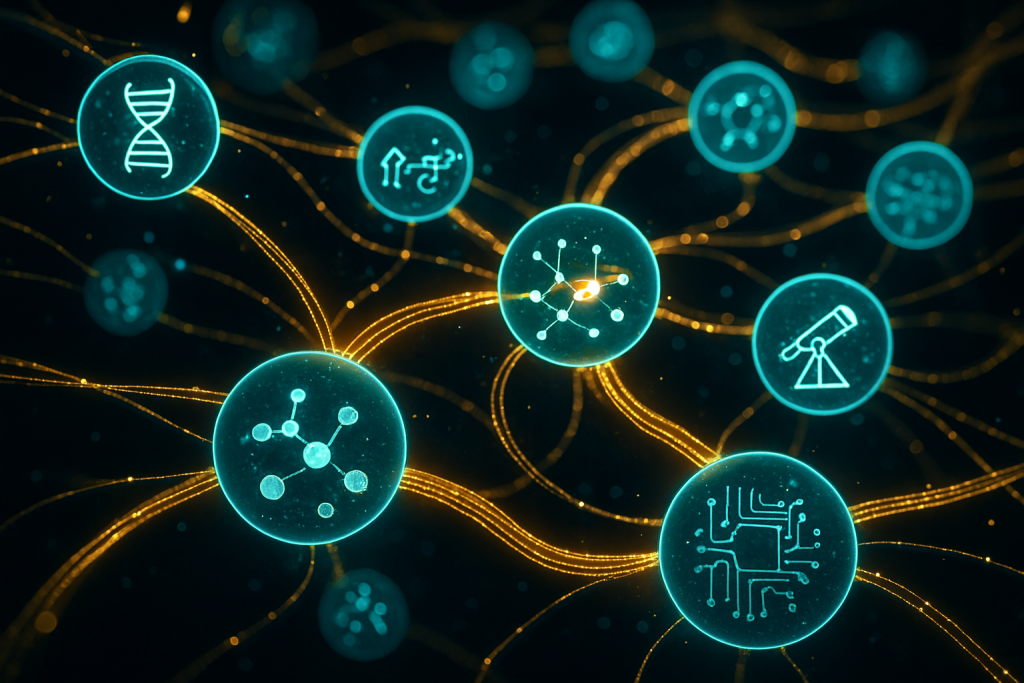 How Government Funding and Research Priorities Connect Multiple Sciences
