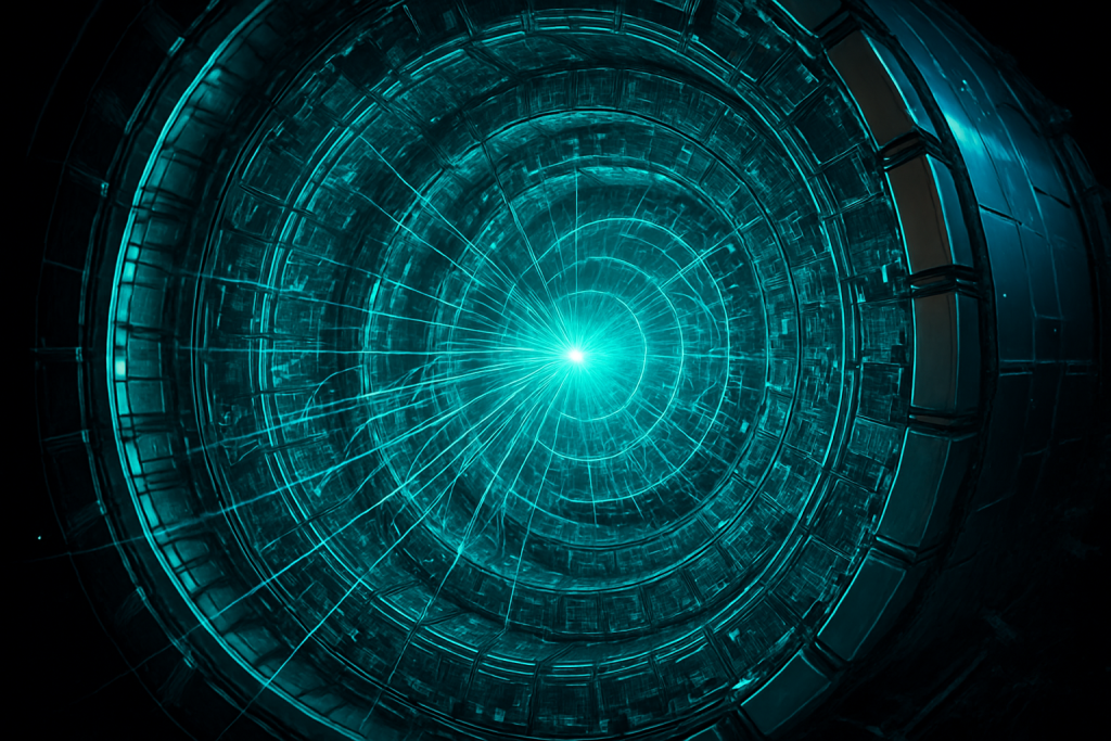 How Does Particle Collision Physics and Detector Analysis Work?